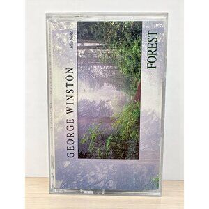 George Winston Forest Solo Piano Nature Cassette Tape 90s Windham Hill
